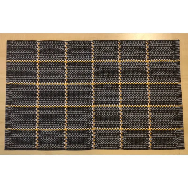 Geometric Woven Area Rug